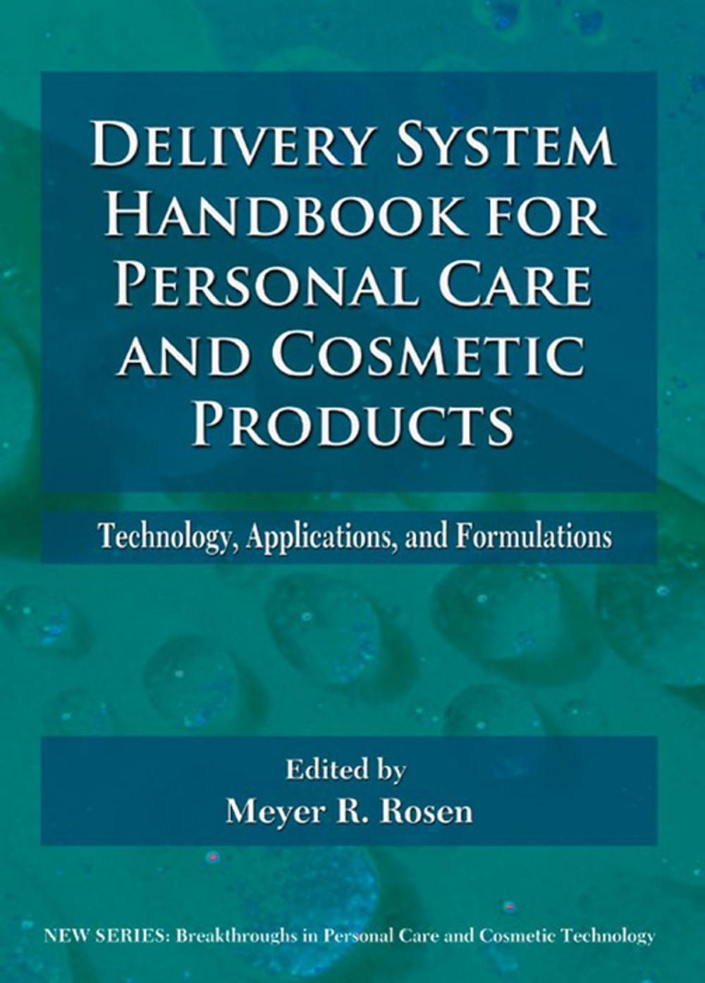 Big bigCover of Delivery System Handbook for Personal Care and Cosmetic Products