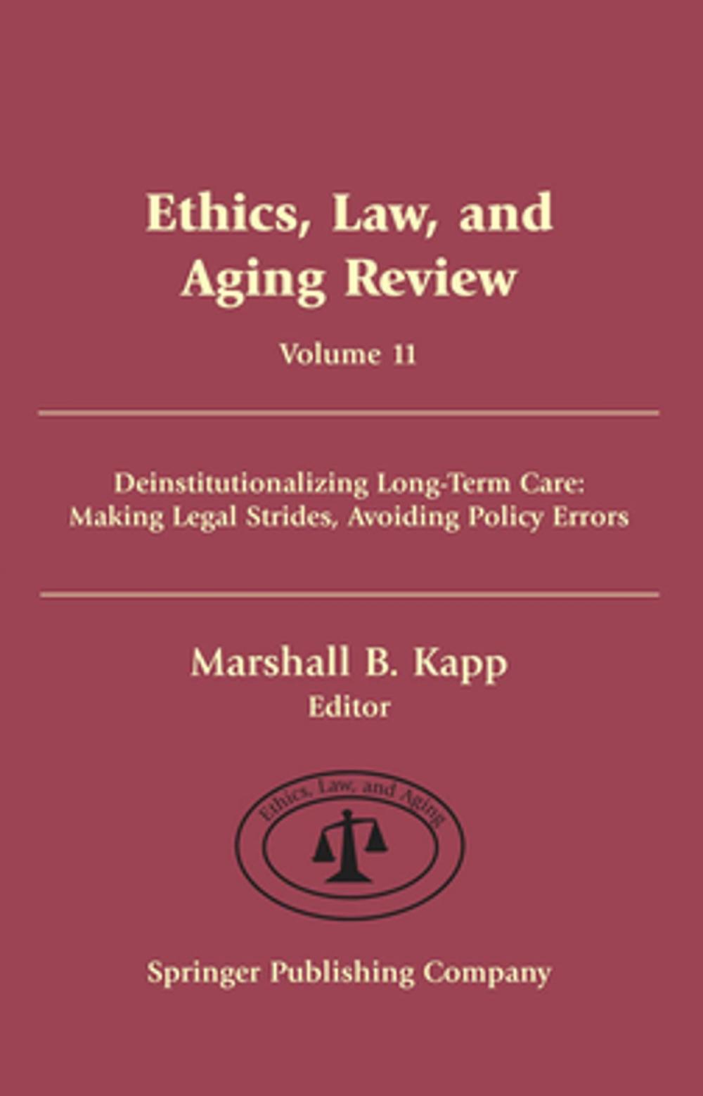 Big bigCover of Ethics, Law, and Aging Review, Volume 11