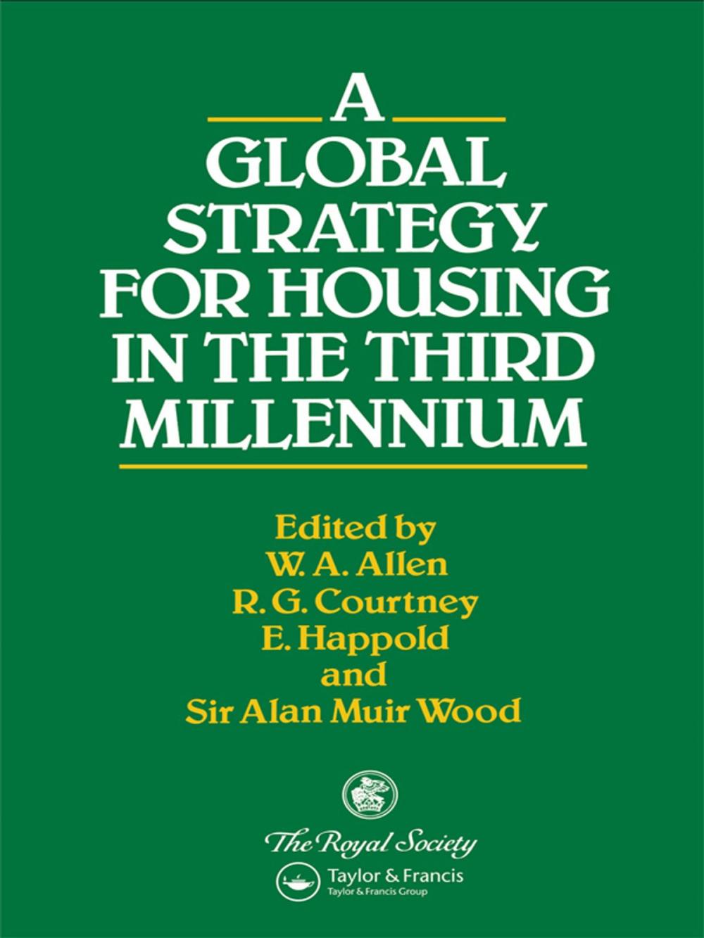 Big bigCover of A Global Strategy for Housing in the Third Millennium