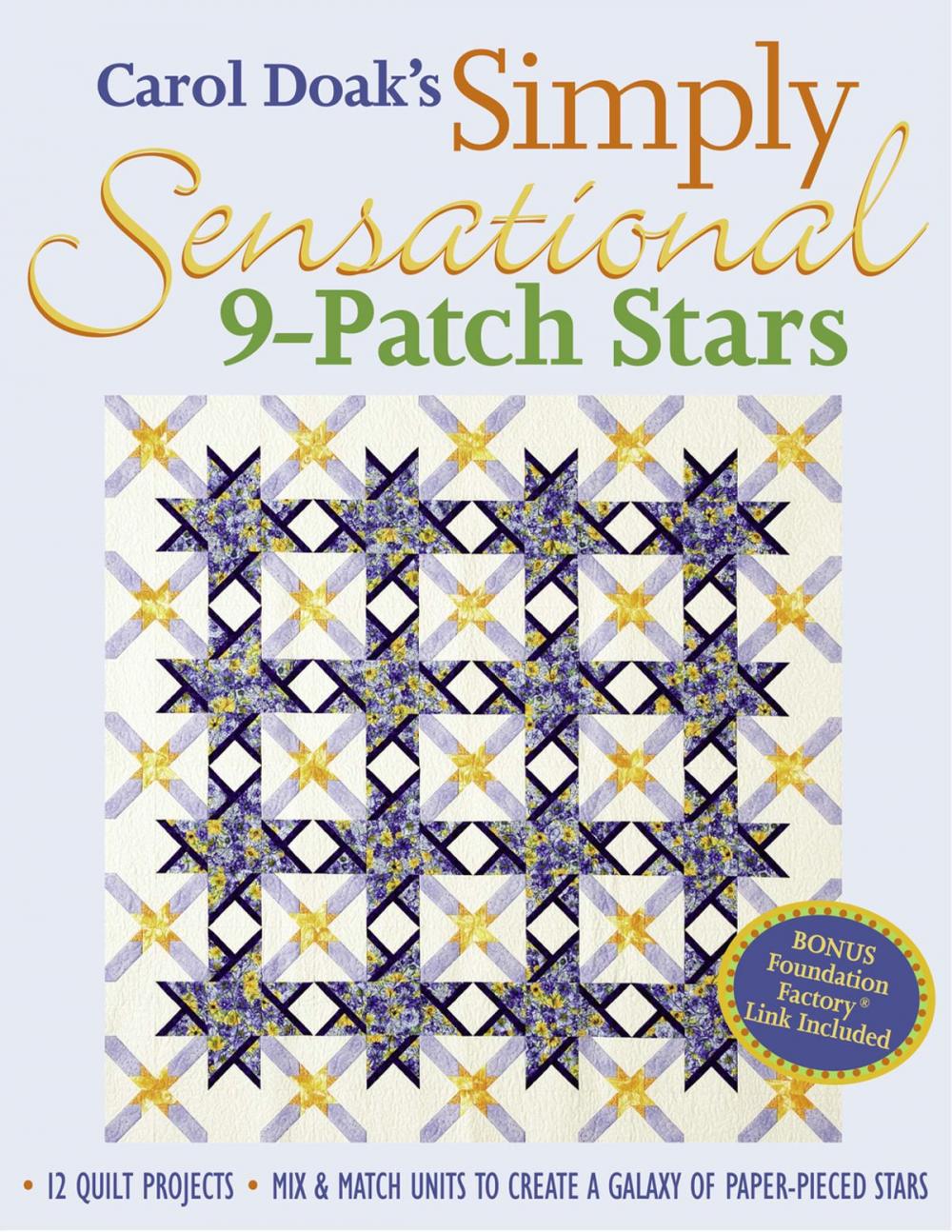 Big bigCover of Carol Doak's Simply Sensational 9-Patch