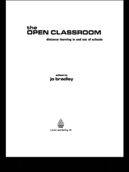 Cover of the book The Open Classroom by Jo Bradley, Taylor and Francis