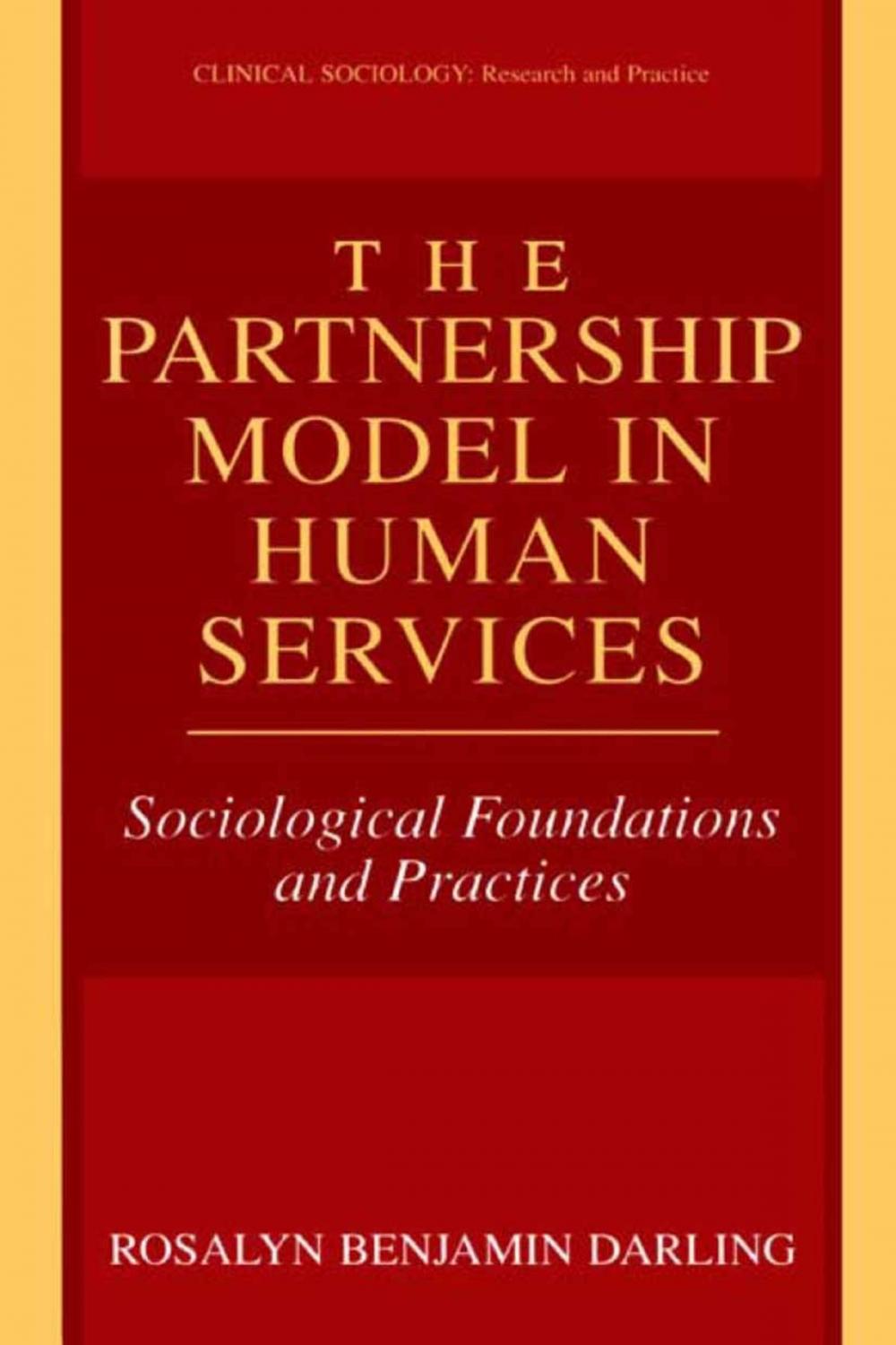 Big bigCover of The Partnership Model in Human Services