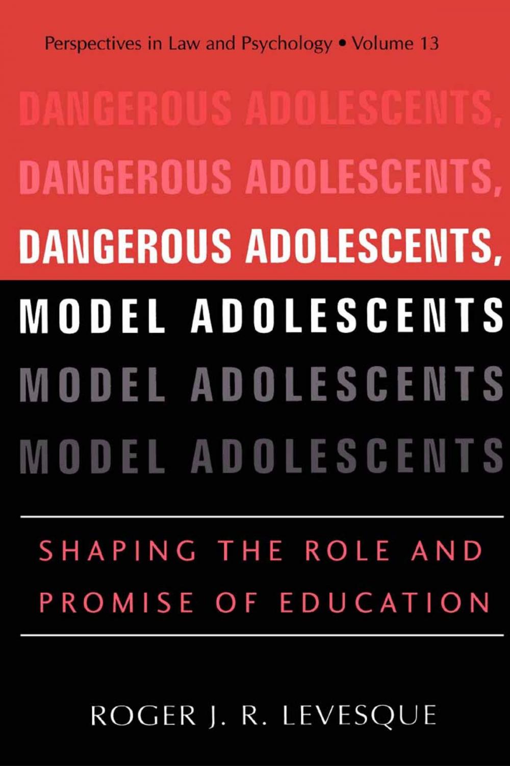 Big bigCover of Dangerous Adolescents, Model Adolescents