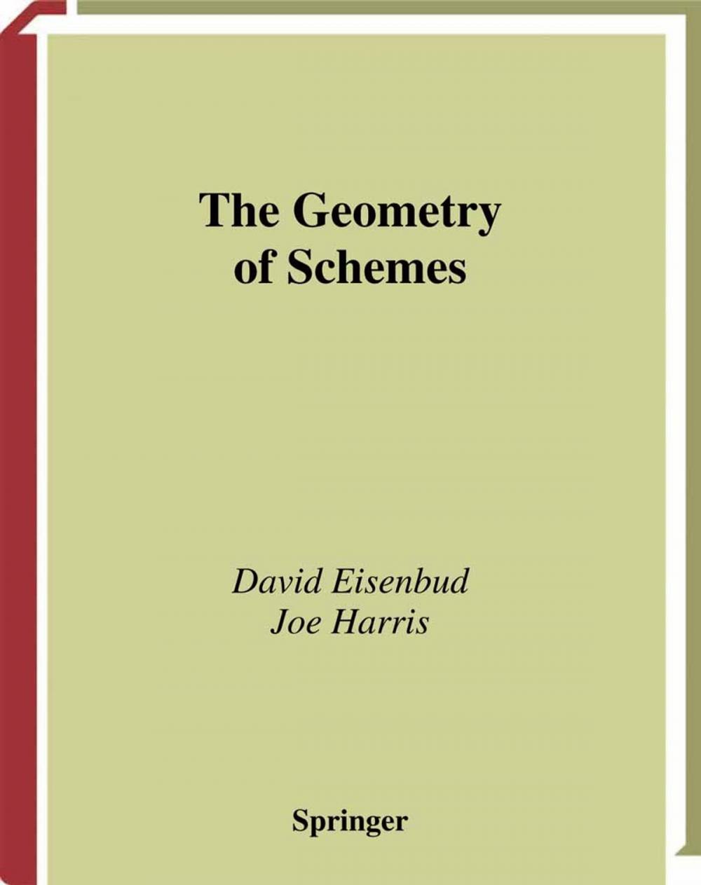 Big bigCover of The Geometry of Schemes