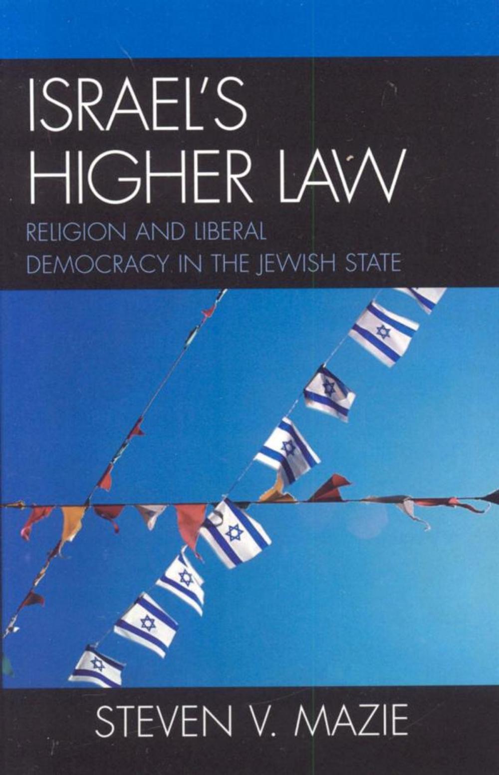 Big bigCover of Israel's Higher Law