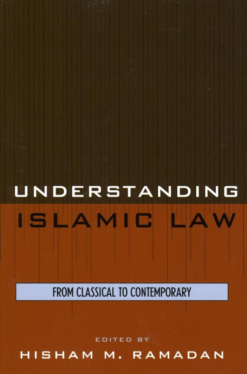 Big bigCover of Understanding Islamic Law