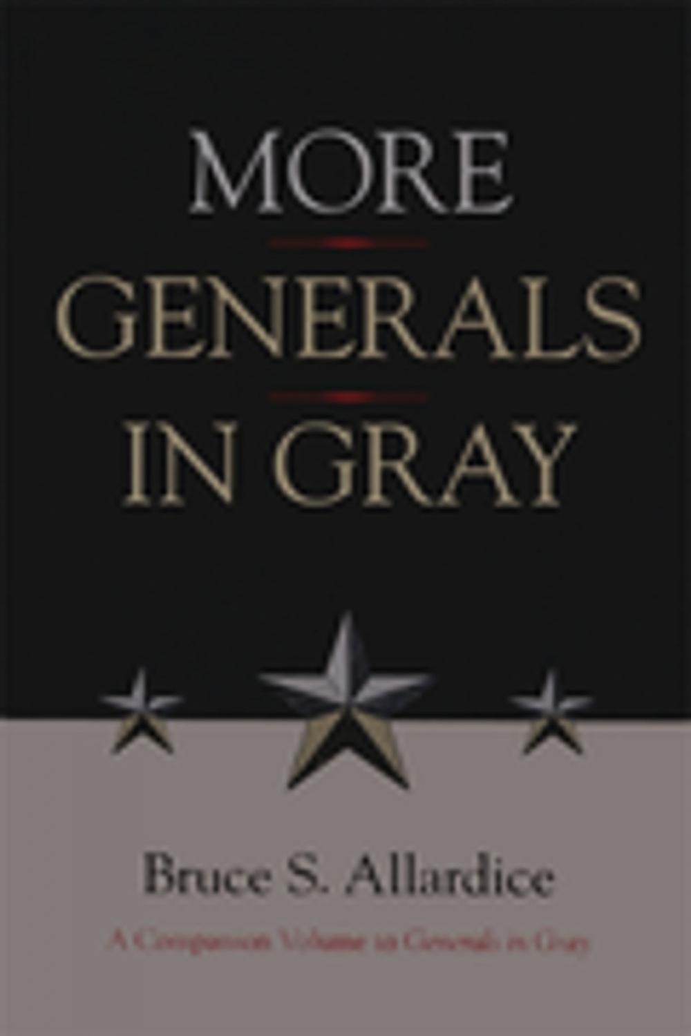 Big bigCover of More Generals in Gray