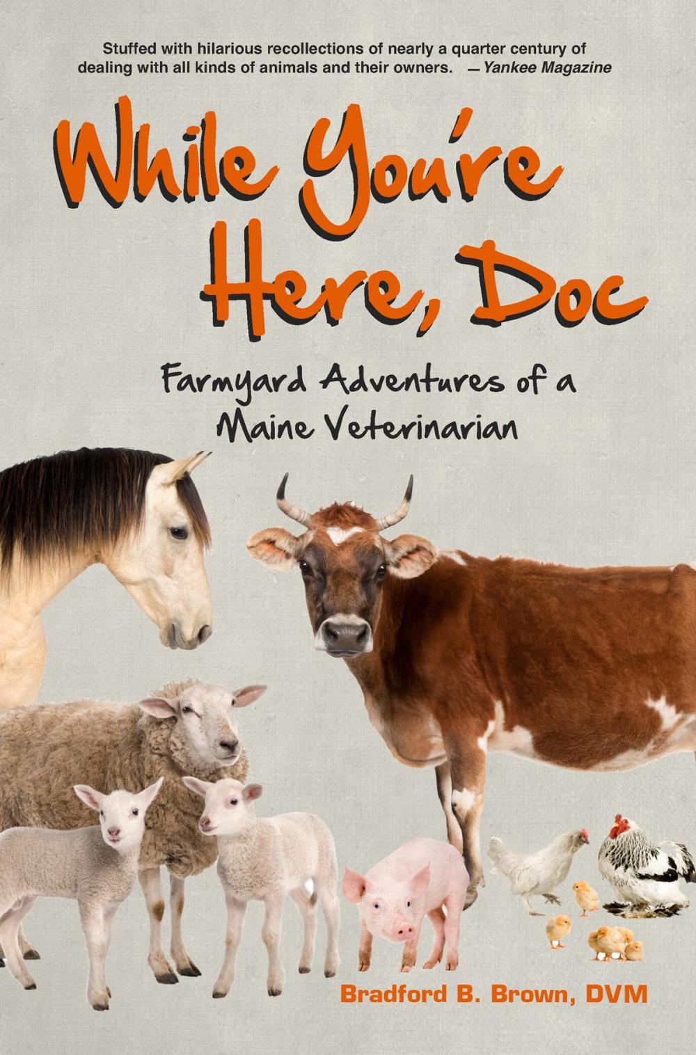 Big bigCover of While You're Here, Doc: Farmyard Adventures of a Maine Veterinarian