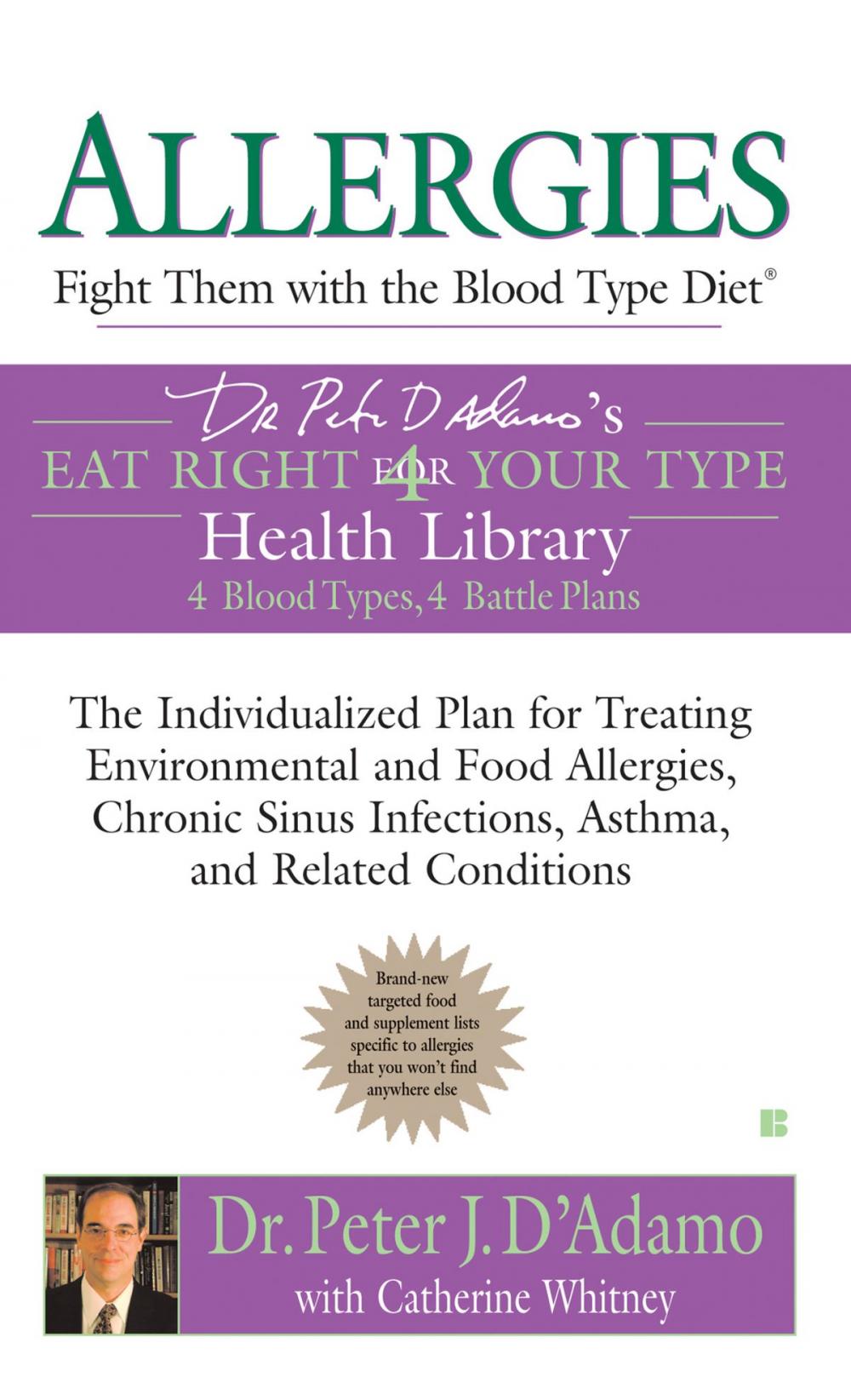 Big bigCover of Allergies: Fight Them with the Blood Type Diet