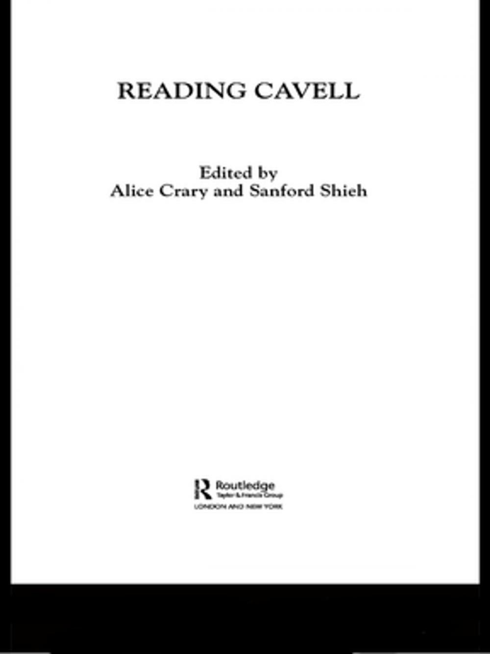 Big bigCover of Reading Cavell