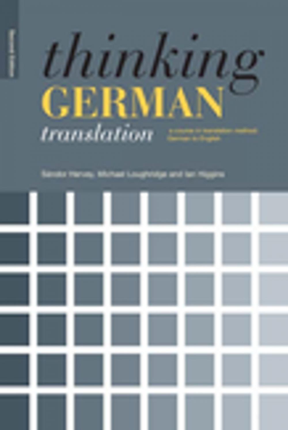 Big bigCover of Thinking German Translation