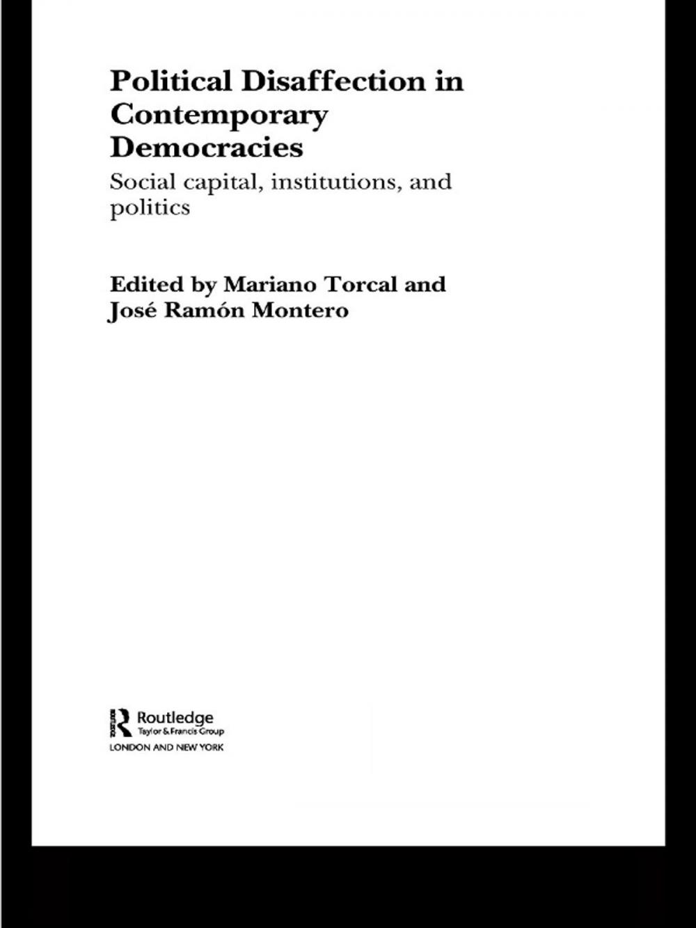 Big bigCover of Political Disaffection in Contemporary Democracies