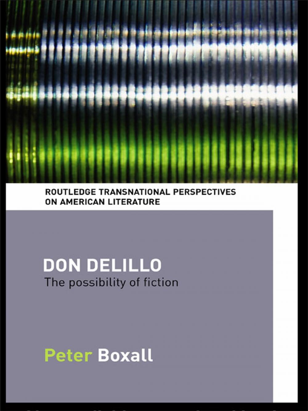 Big bigCover of Don DeLillo