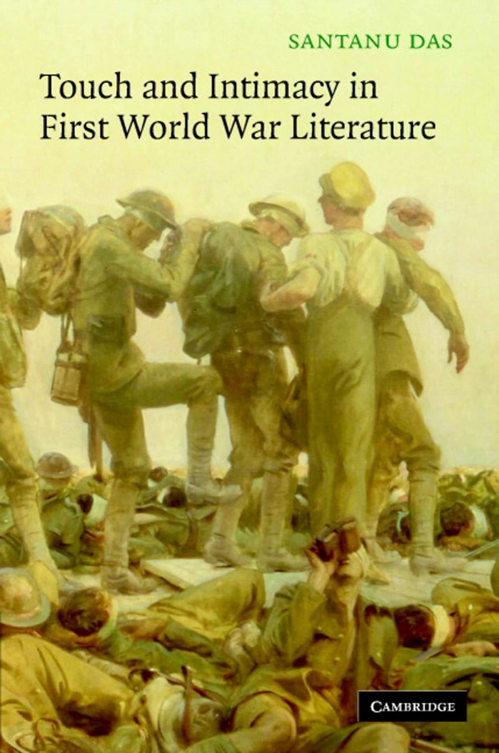 Big bigCover of Touch and Intimacy in First World War Literature