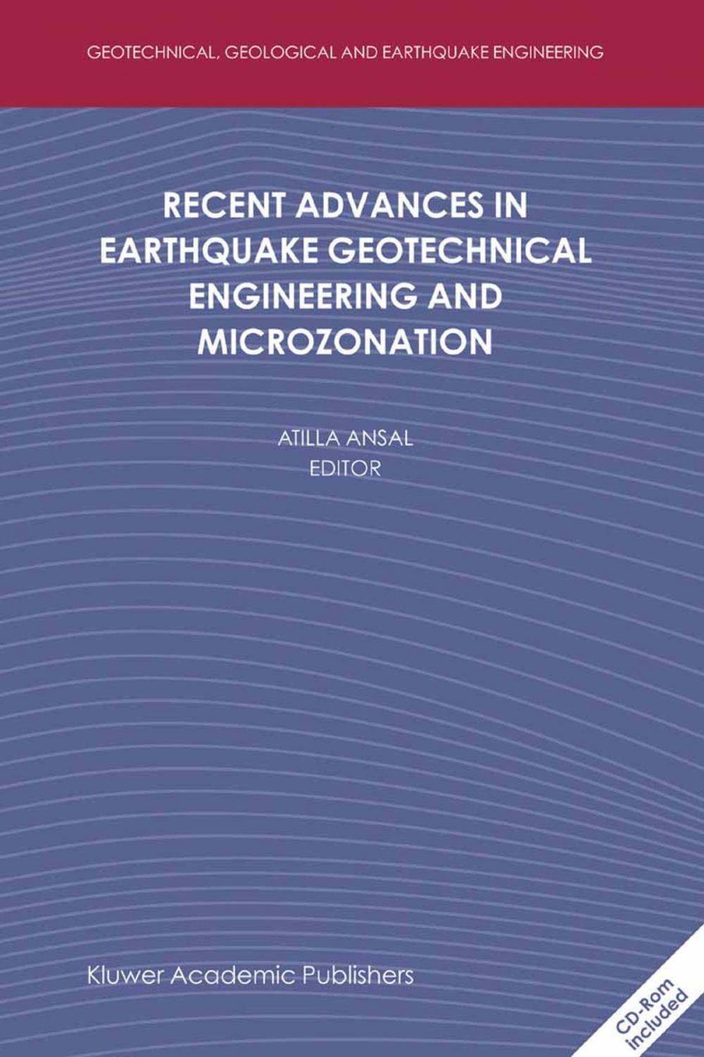 Big bigCover of Recent Advances in Earthquake Geotechnical Engineering and Microzonation