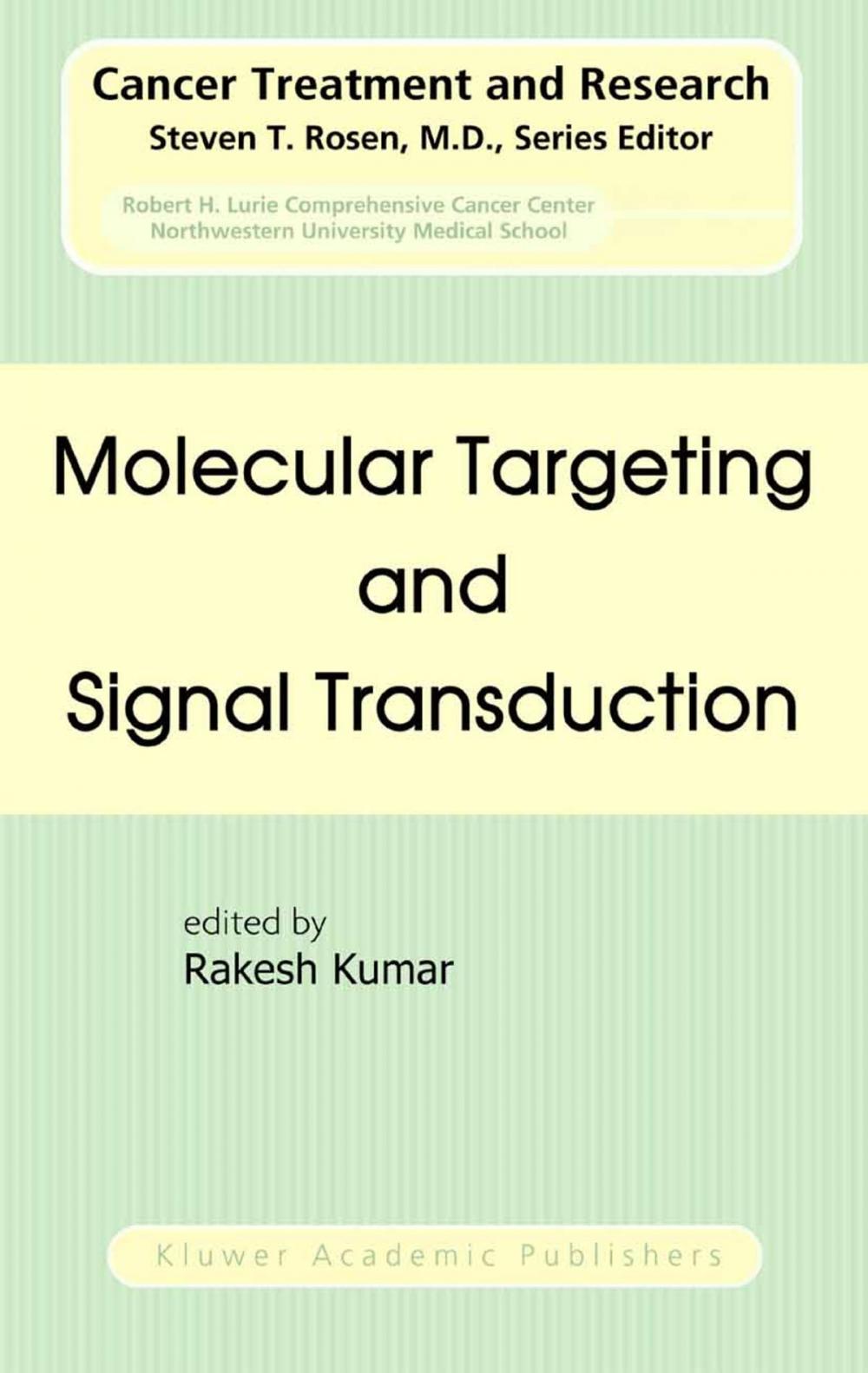 Big bigCover of Molecular Targeting and Signal Transduction