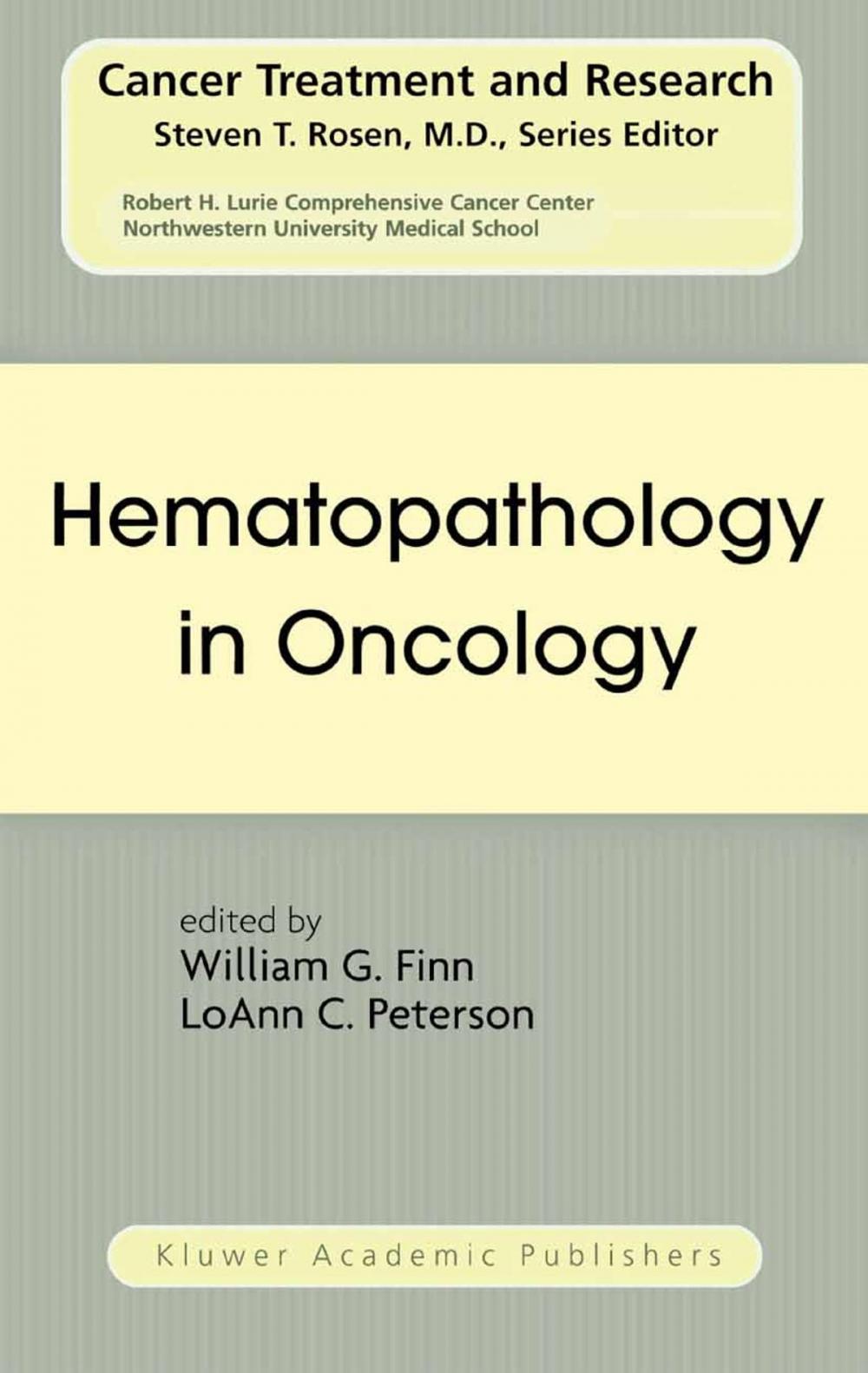 Big bigCover of Hematopathology in Oncology