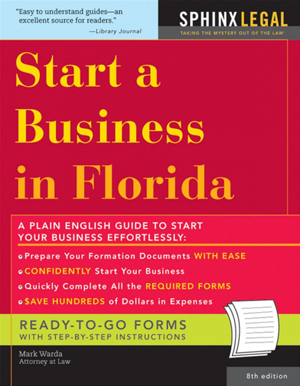 Big bigCover of Start a Business in Florida