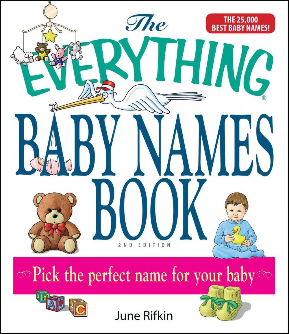 Big bigCover of The Everything Baby Names Book, Completely Updated With 5,000 More Names!