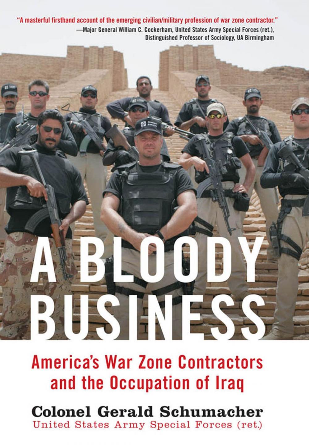 Big bigCover of A Bloody Business: America's War Zone Contractors and the Occupation of Iraq