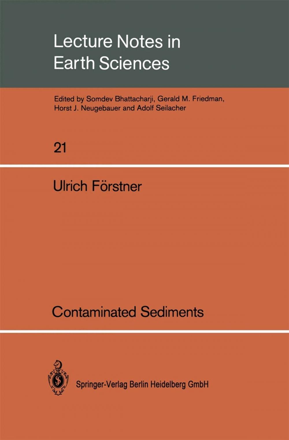 Big bigCover of Contaminated Sediments