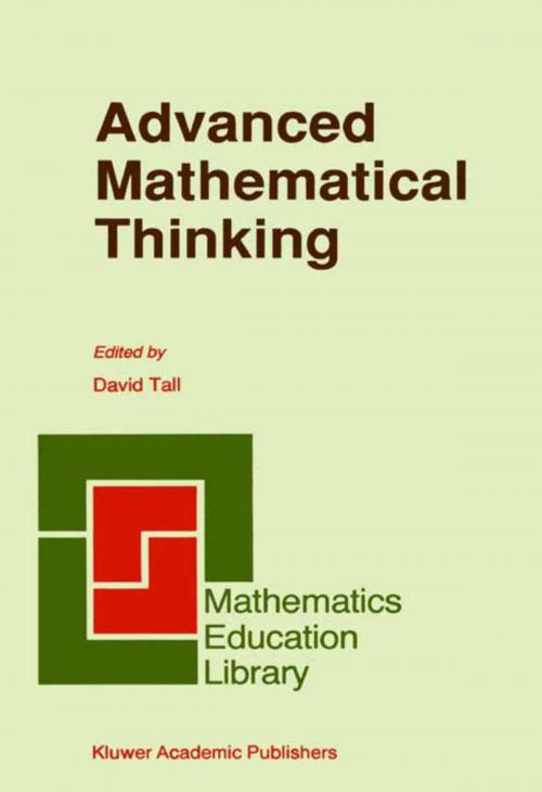Cover of the book Advanced Mathematical Thinking by , Springer Netherlands
