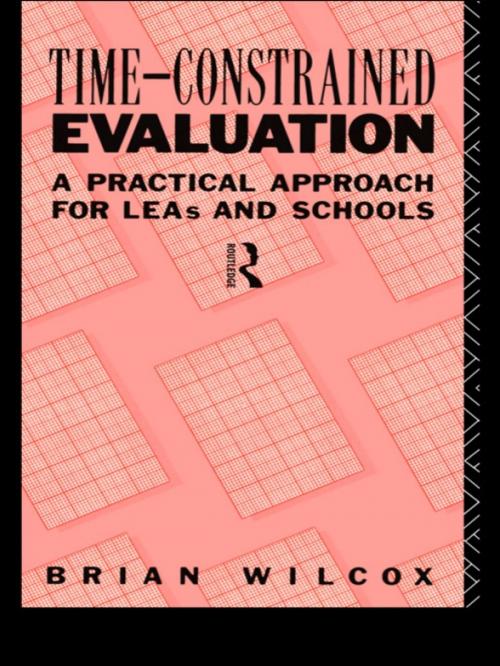 Cover of the book Time-Constrained Evaluation by Brian Wilcox, Taylor and Francis