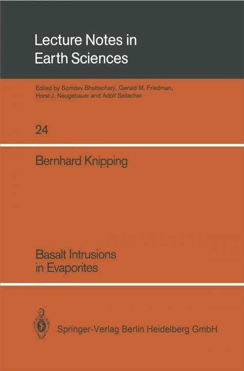 Cover of the book Basalt Intrusions in Evaporites by Bernhard J. Knipping, Springer Berlin Heidelberg