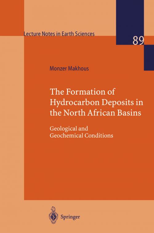 Cover of the book The Formation of Hydrocarbon Deposits in the North African Basins by Monzer Makhous, Springer Berlin Heidelberg