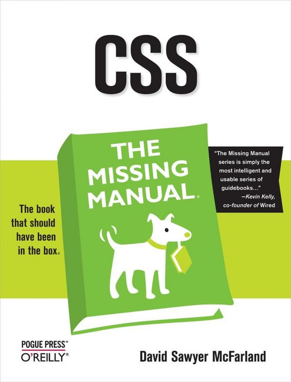 Big bigCover of CSS: The Missing Manual