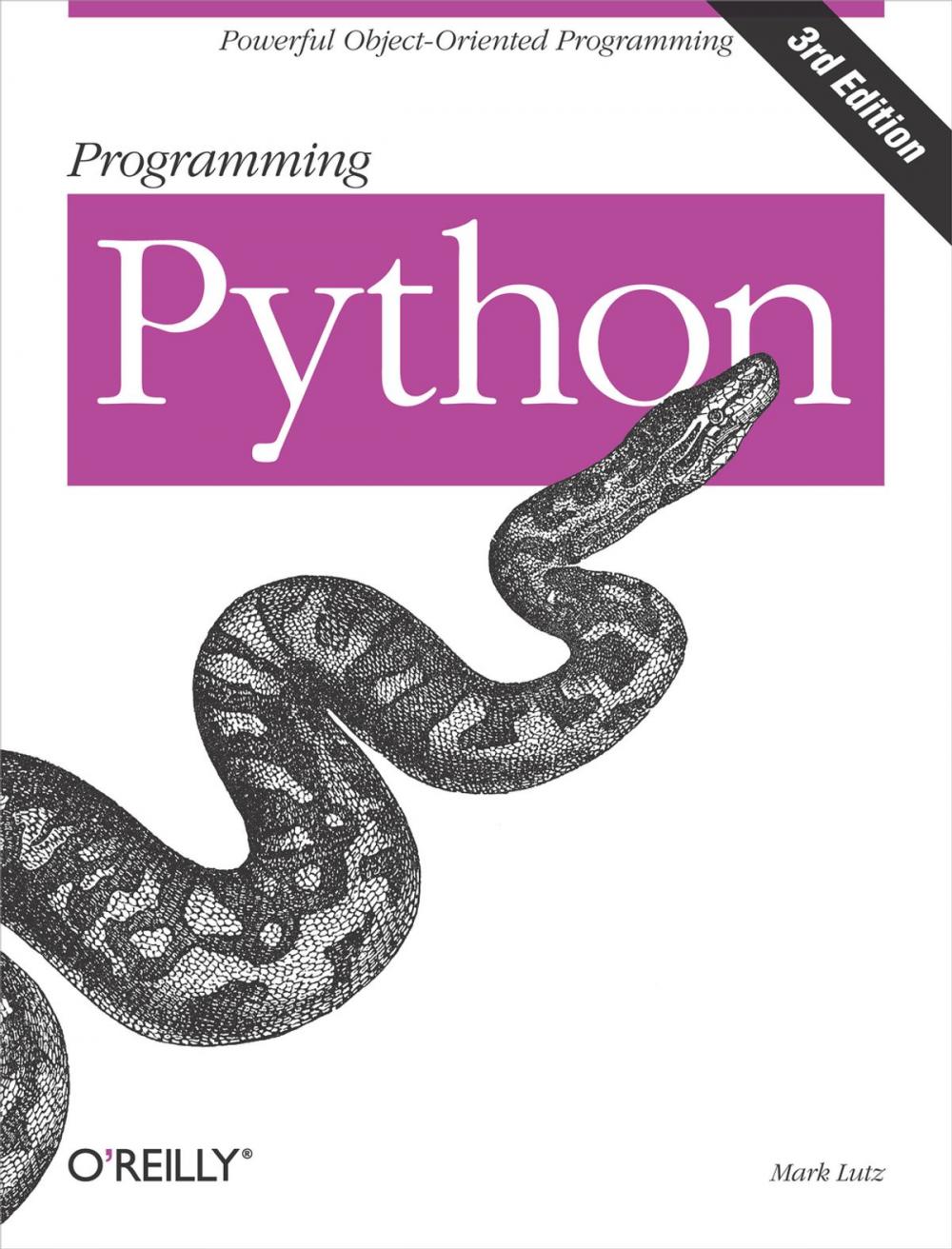 Big bigCover of Programming Python