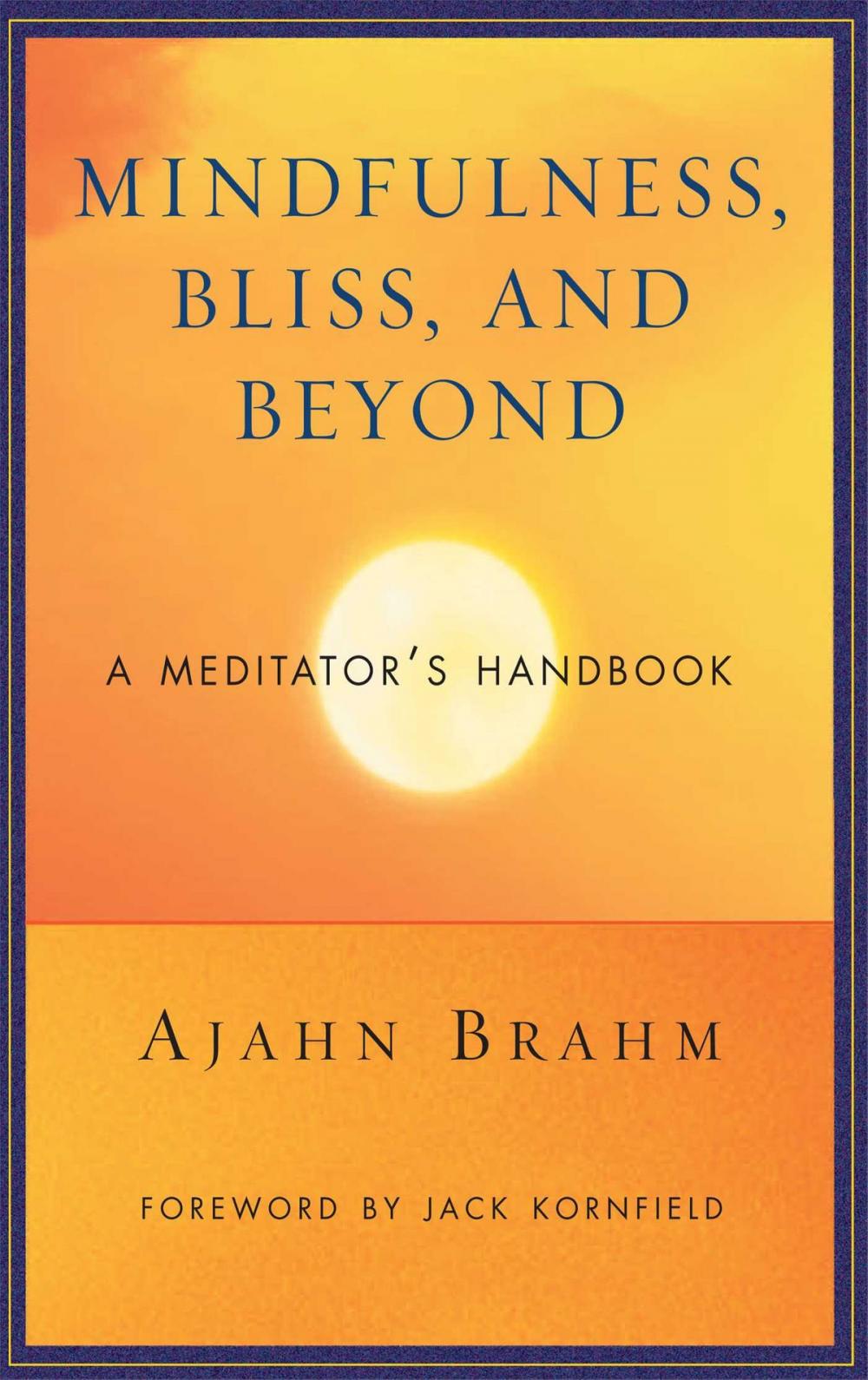 Big bigCover of Mindfulness, Bliss, and Beyond