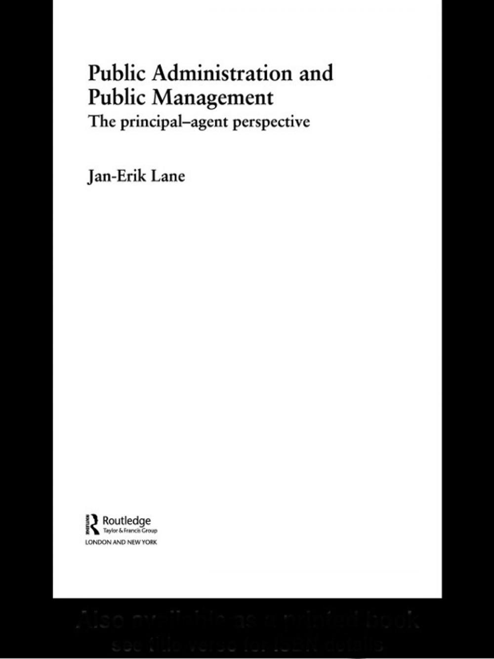 Big bigCover of Public Administration & Public Management