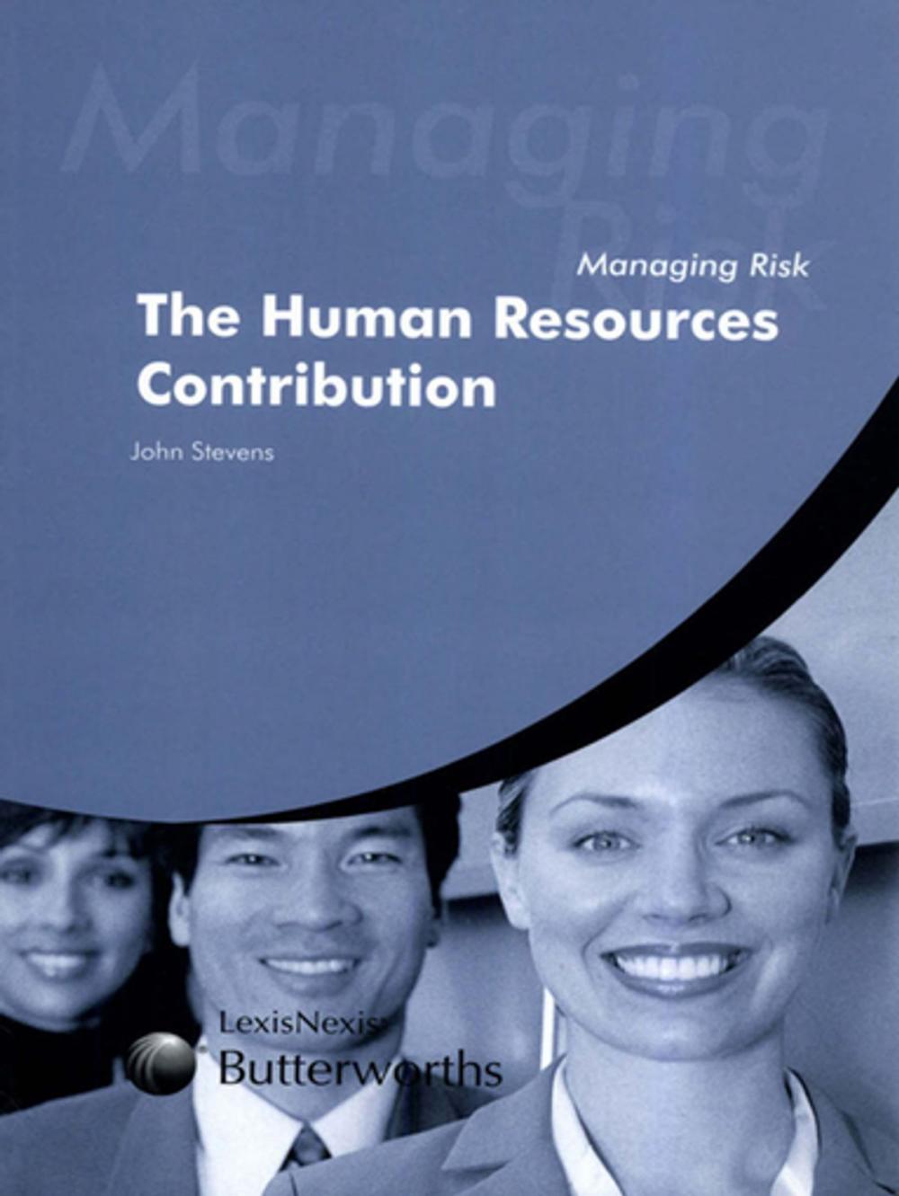 Big bigCover of Managing Risk: The HR Contribution