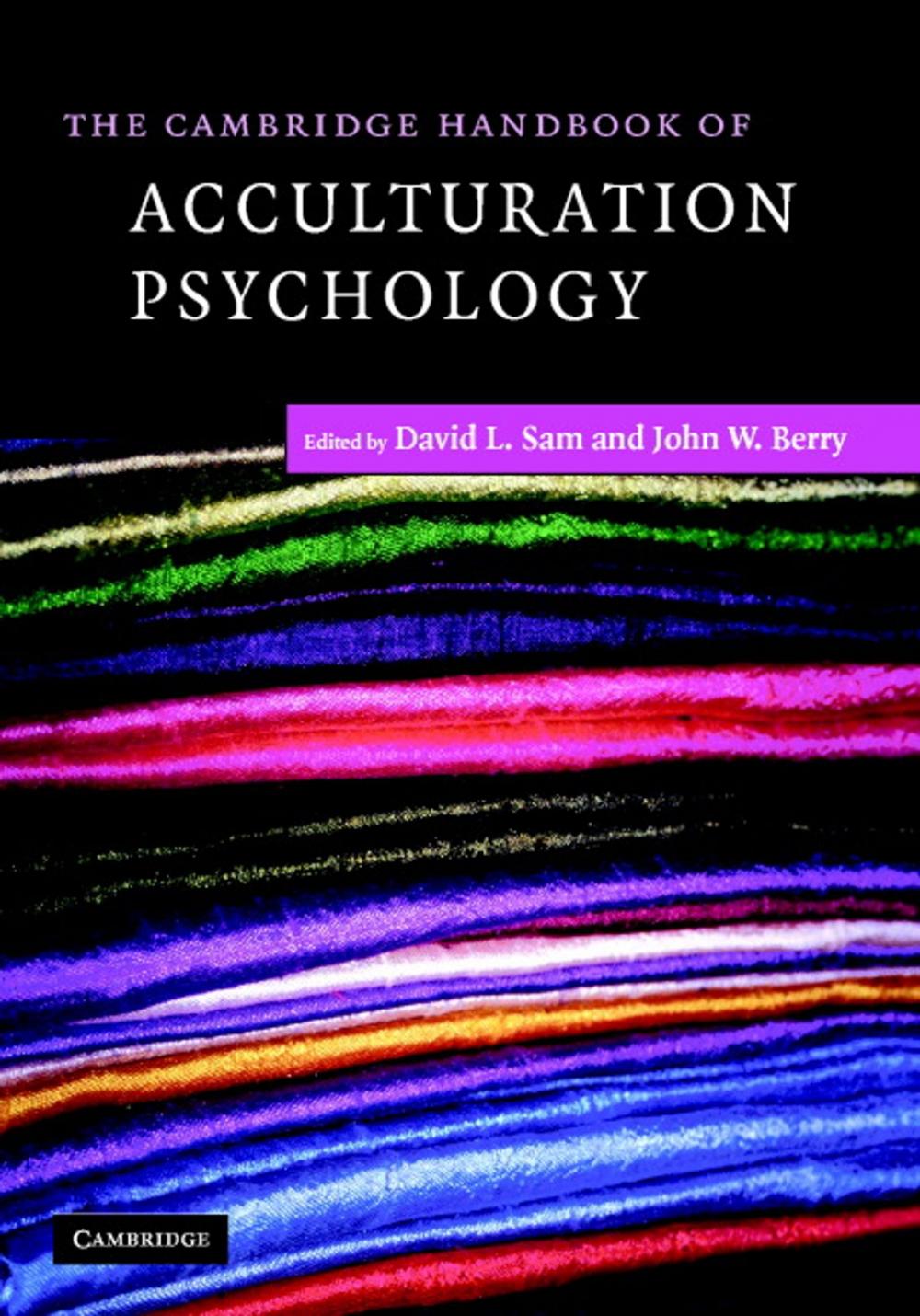 Big bigCover of The Cambridge Handbook of Acculturation Psychology