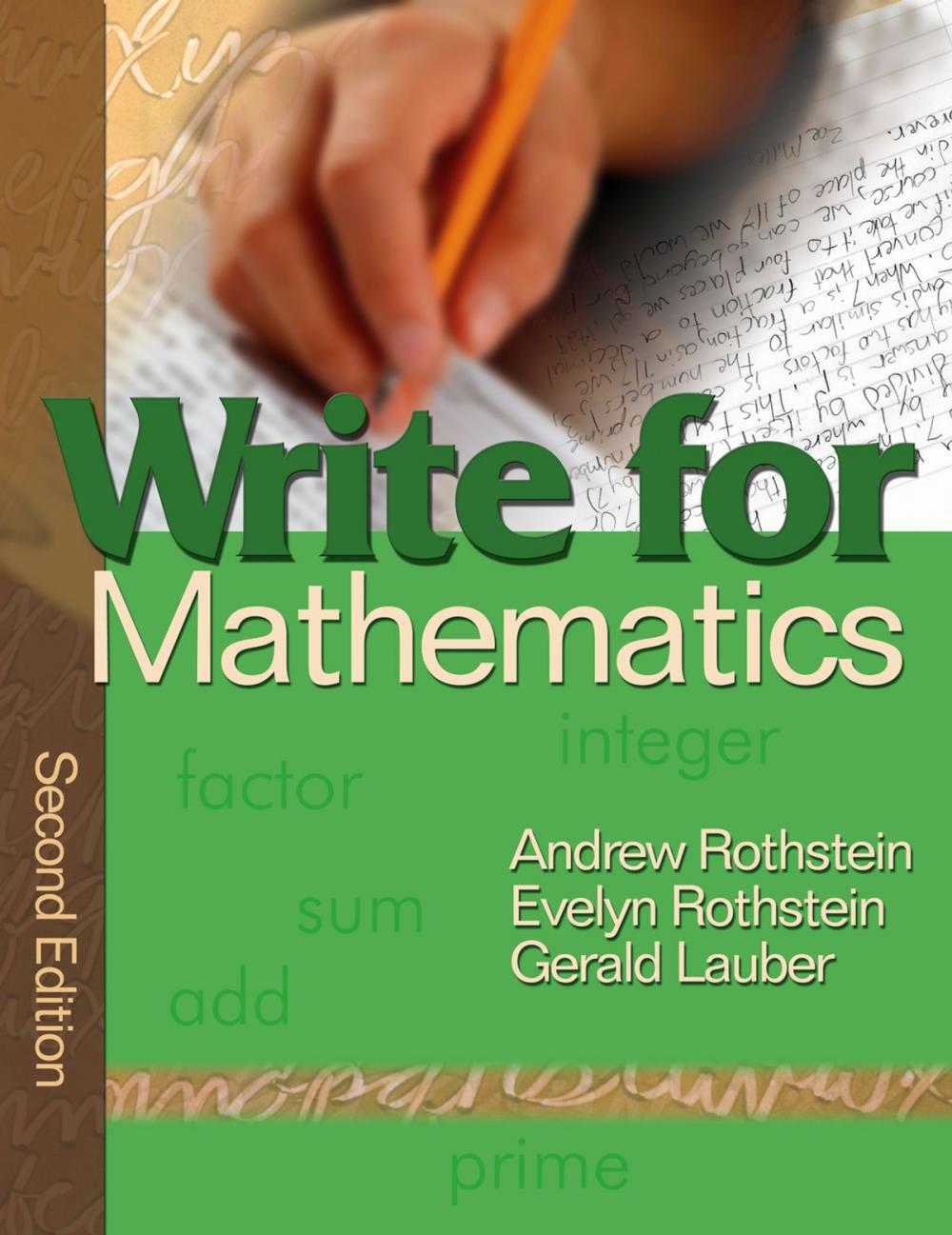 Big bigCover of Write for Mathematics