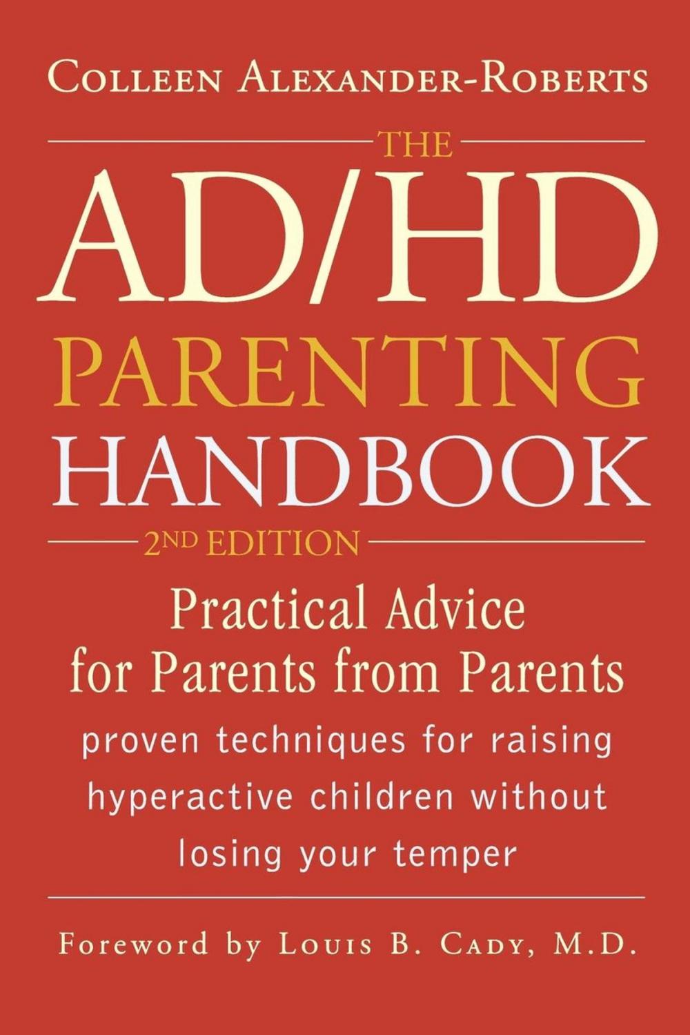 Big bigCover of The ADHD Parenting Handbook