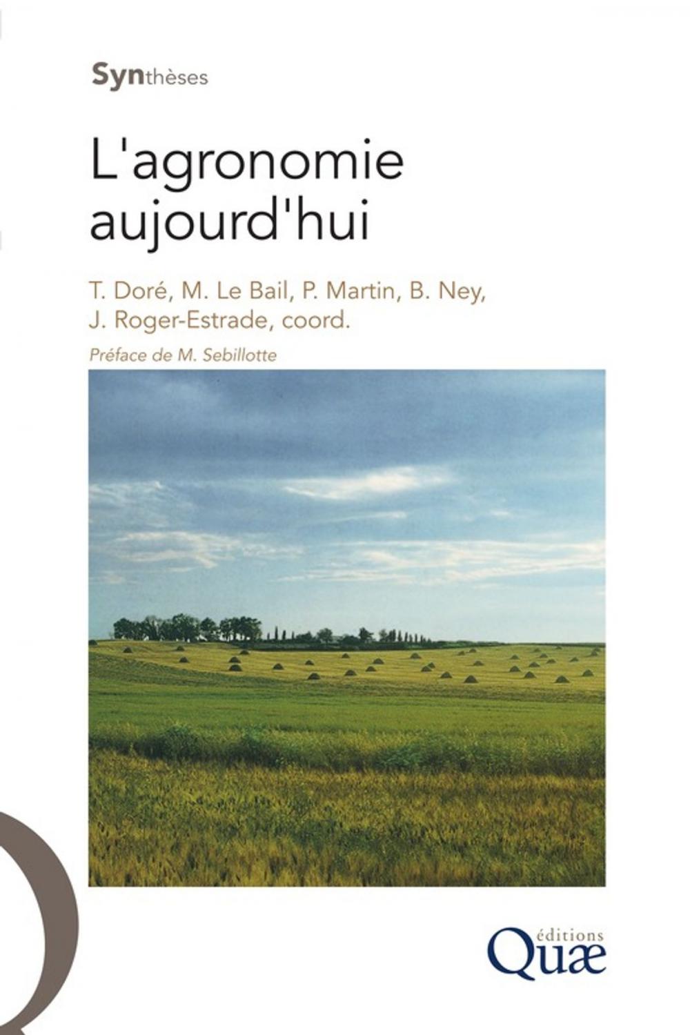 Big bigCover of L'agronomie aujourd'hui