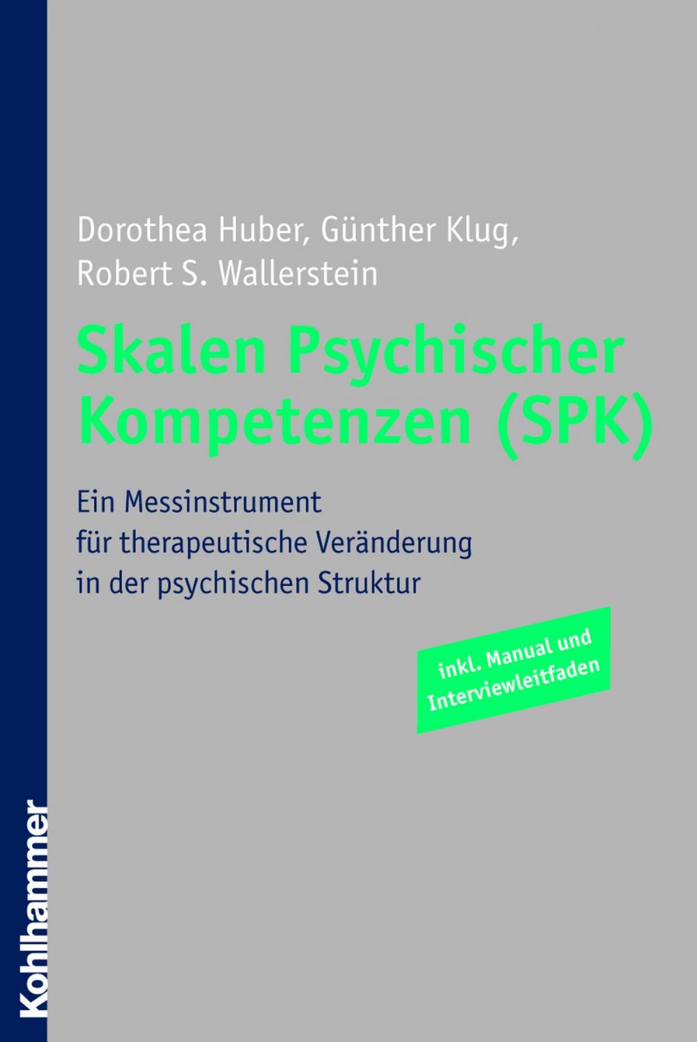 Big bigCover of Skalen Psychischer Kompetenzen (SPK)