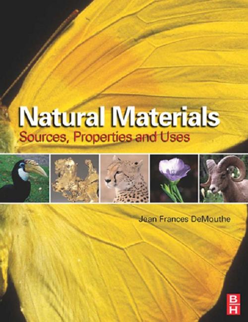 Cover of the book Natural Materials by Jean DeMouthe, Taylor and Francis