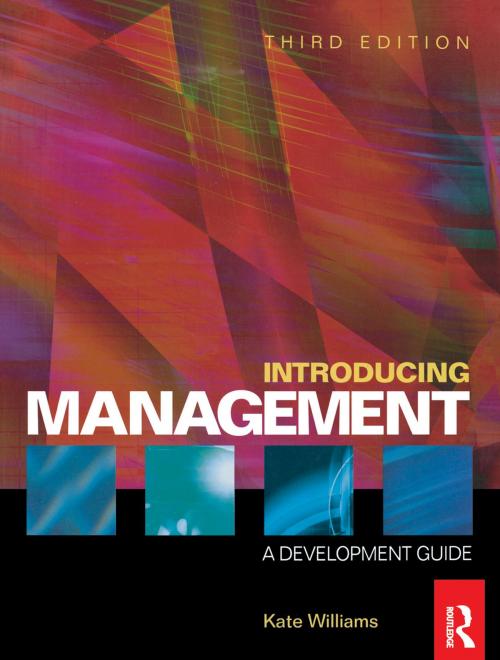 Cover of the book Introducing Management by Kate Williams, Taylor and Francis