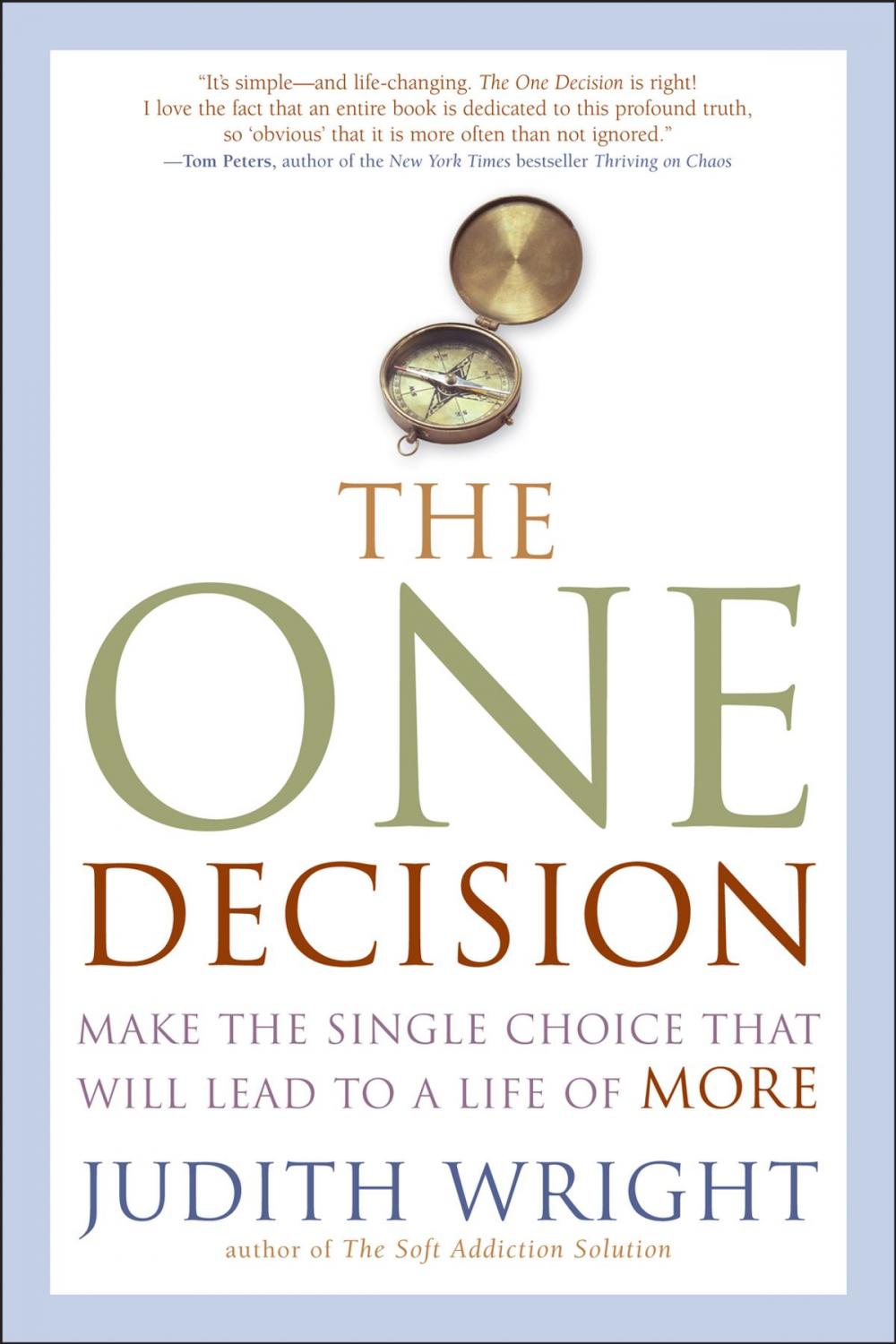 Big bigCover of The One Decision