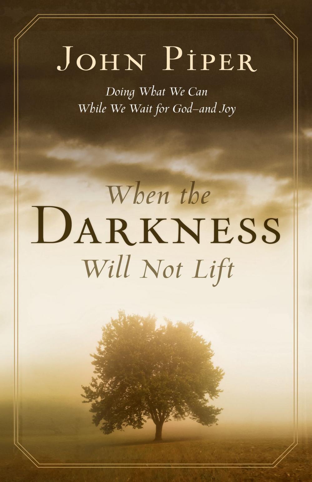 Big bigCover of When the Darkness Will Not Lift: Doing What We Can While We Wait for God: Doing What We Can While We Wait for God--and Joy