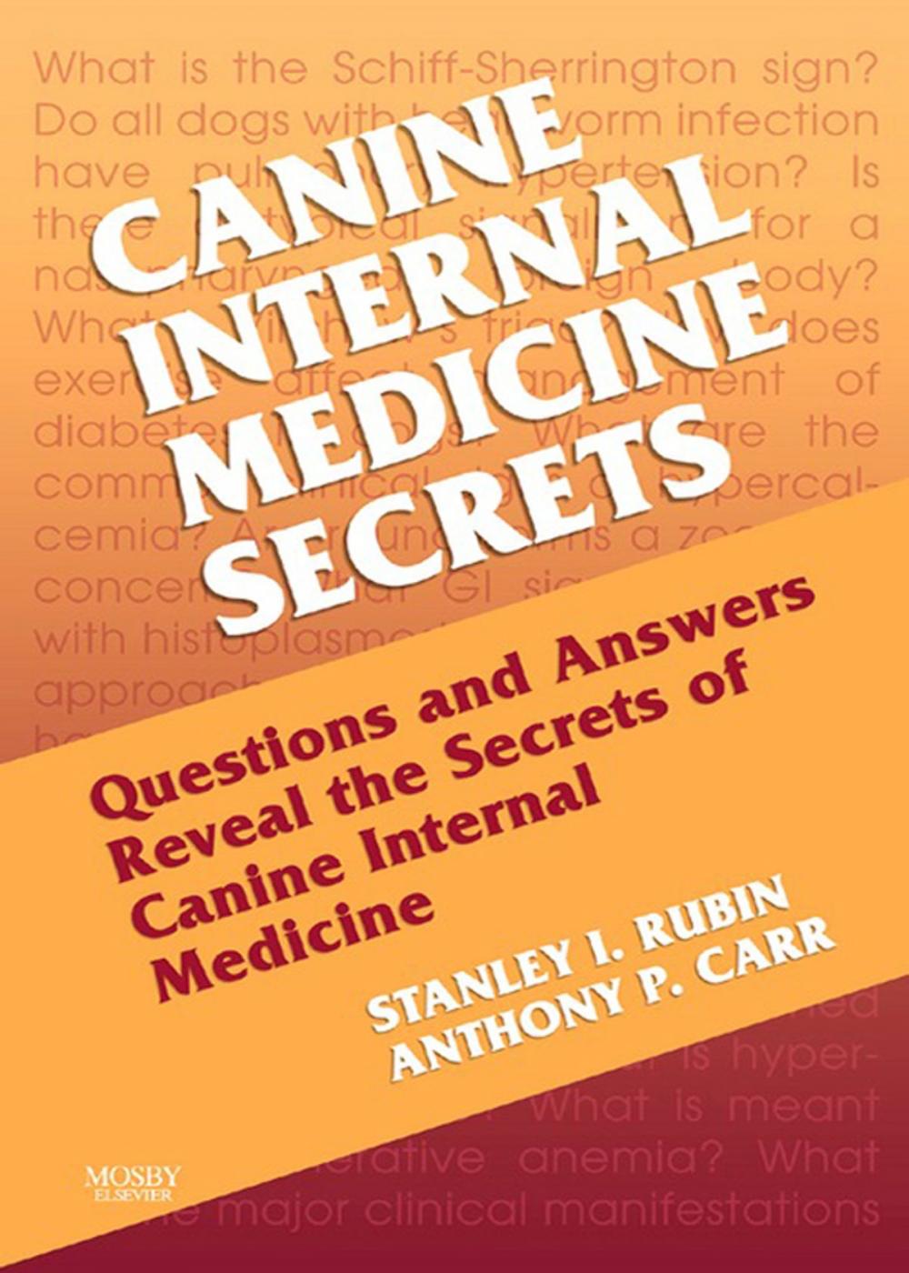 Big bigCover of Canine Internal Medicine Secrets E-Book