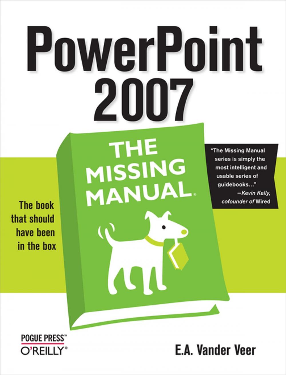 Big bigCover of PowerPoint 2007: The Missing Manual