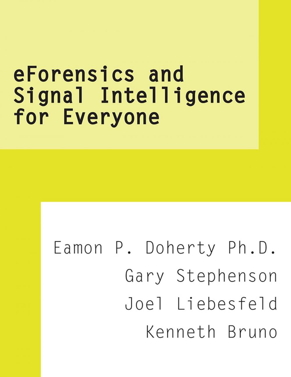 Big bigCover of Eforensics and Signal Intelligence for Everyone