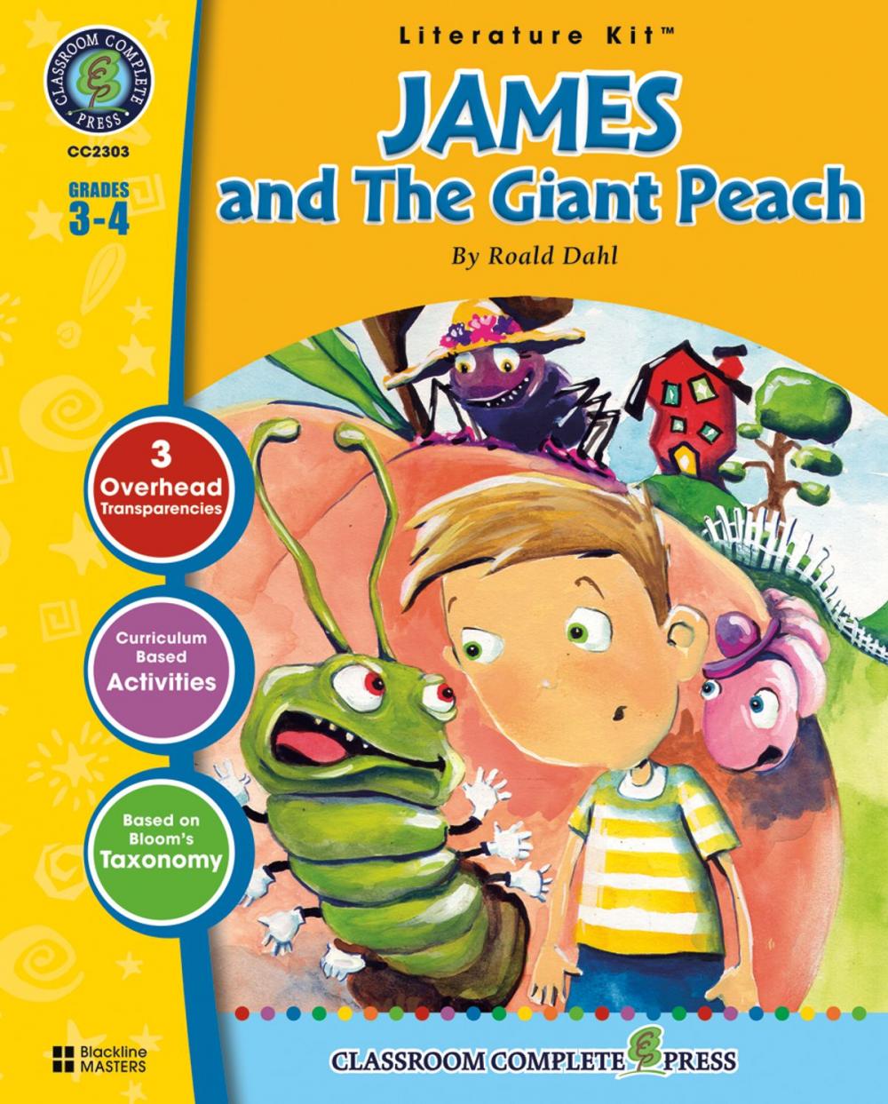 Big bigCover of James and the Giant Peach - Literature Kit Gr. 3-4