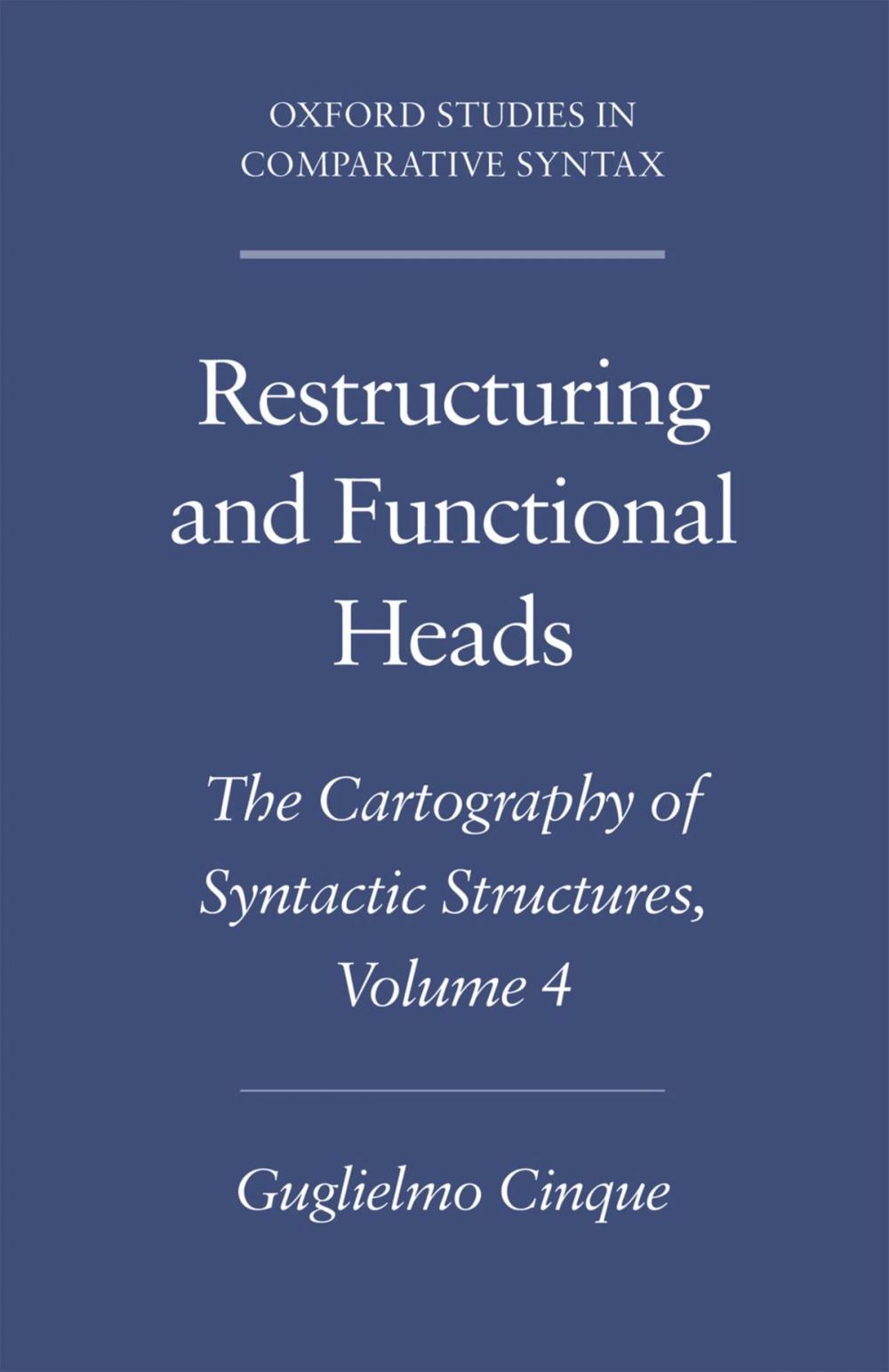 Big bigCover of Restructuring and Functional Heads