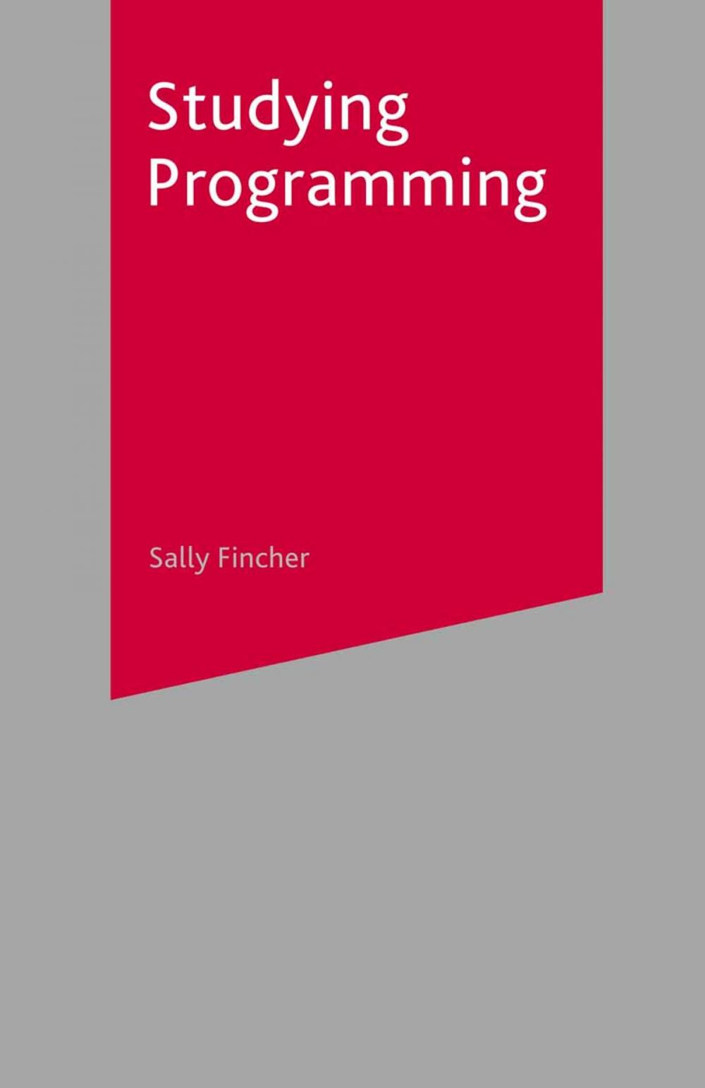 Big bigCover of Studying Programming