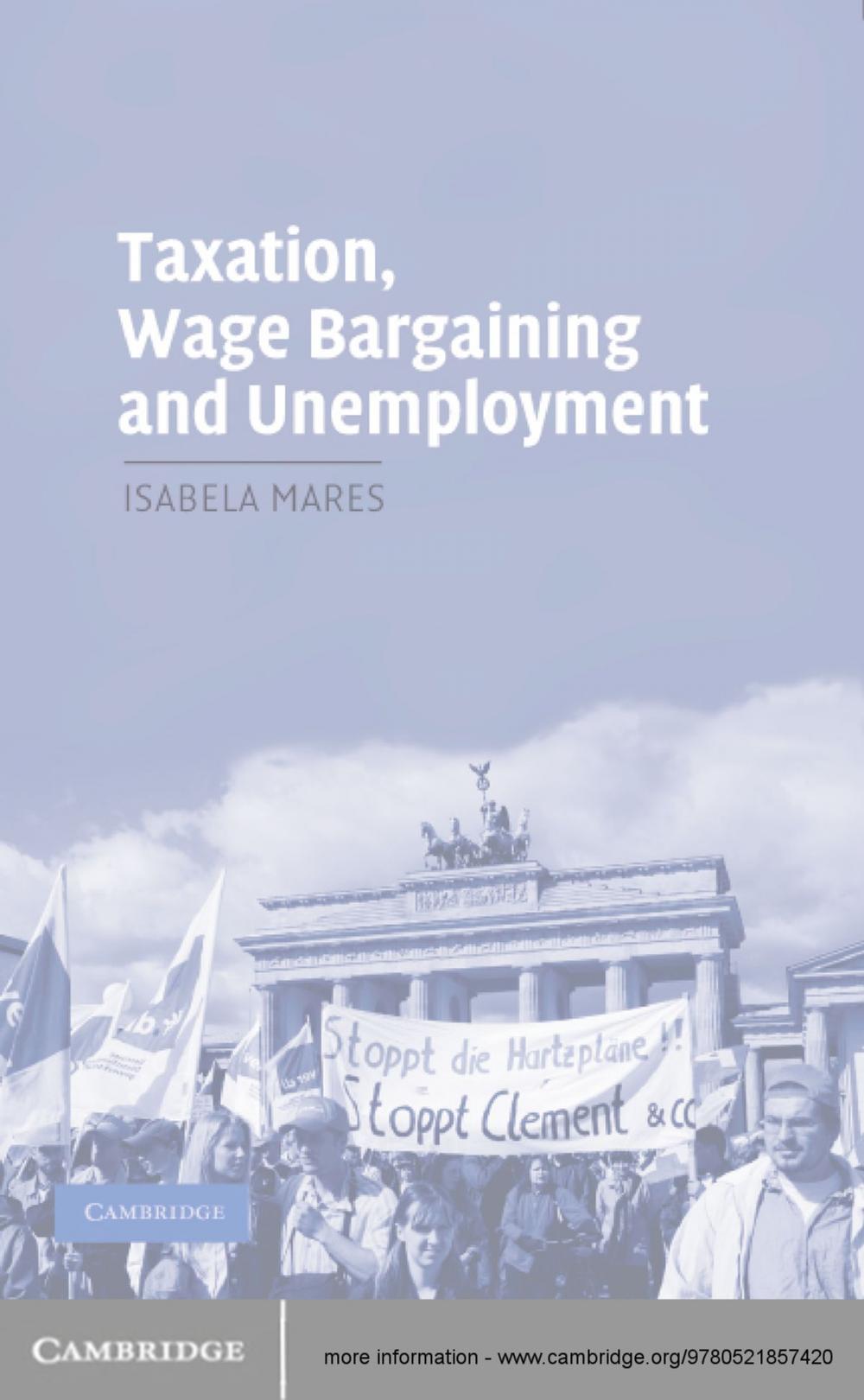 Big bigCover of Taxation, Wage Bargaining, and Unemployment